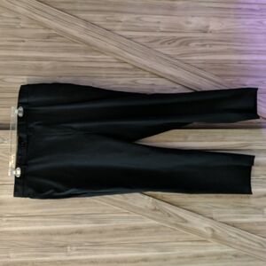 Daniel Cremieux Signature Men's Flat Front Black Dress Pants Size 40x30